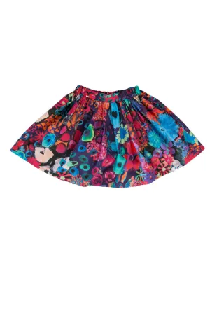 ZOEY SKIRT IN TROPICAL FLOWERS